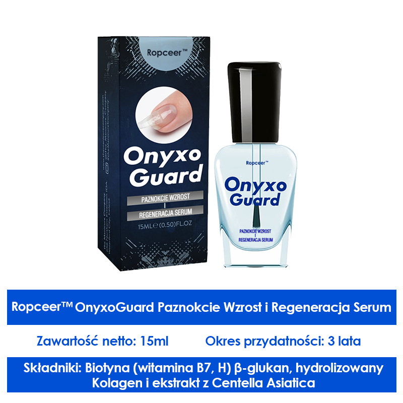 Ropceer™ OnyxoGuard Paznokcie Wzrost i Regeneracja Serum