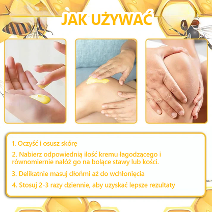 Ropceer™ Krem przeciwbólowy na bazie toksyny botulinowej i jadu pszczelego, wspomagający gojenie kości