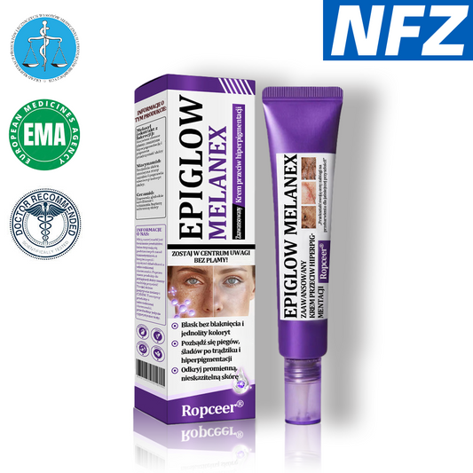 🩷✅ Certyfikacja NFZ| Ropceer® 𝐄𝐏𝐈𝐆𝐋𝐎𝐖 𝐌𝐞𝐥𝐚𝐧𝐄𝐗 Krem do twarzy premium