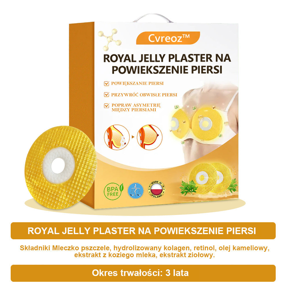 𝗖𝘃𝗿𝗲𝗼𝘇™👠 ROYAL JELLY PLASTER NA POWIEKSZENIE PIERSI  🌟Ograniczony czas 80% zniżki