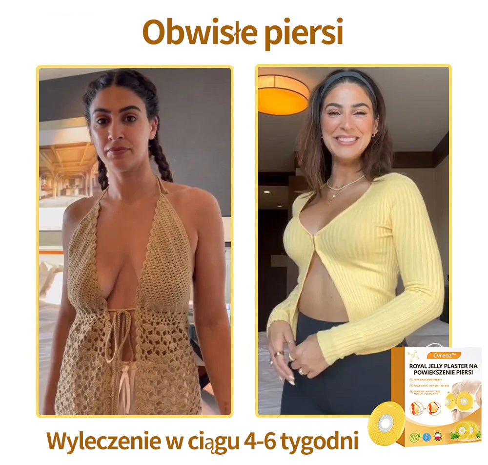 𝗖𝘃𝗿𝗲𝗼𝘇™👠 ROYAL JELLY PLASTER NA POWIEKSZENIE PIERSI  🌟Ograniczony czas 80% zniżki