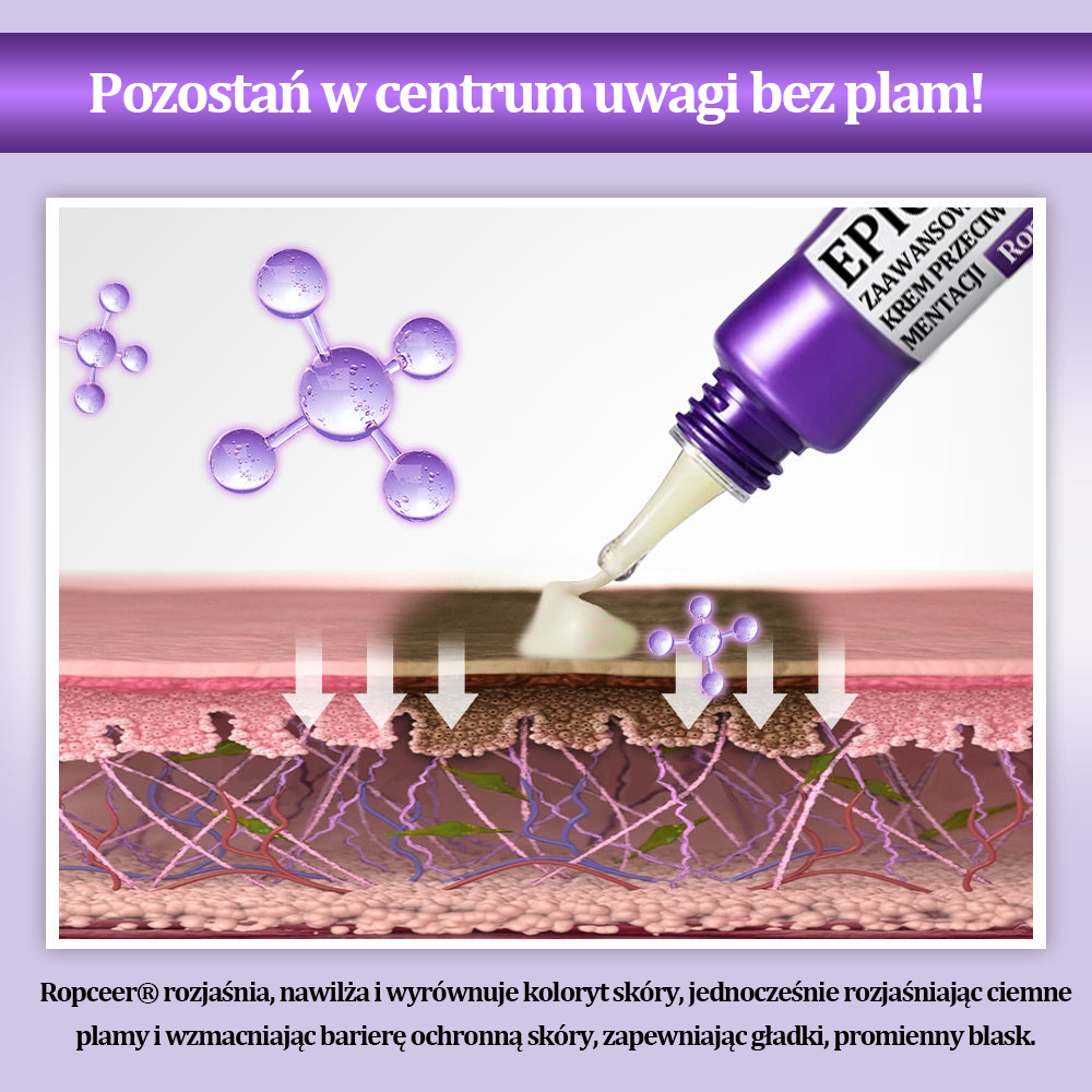 🩷✅ Certyfikacja NFZ| Ropceer® 𝐄𝐏𝐈𝐆𝐋𝐎𝐖 𝐌𝐞𝐥𝐚𝐧𝐄𝐗 Krem do twarzy premium