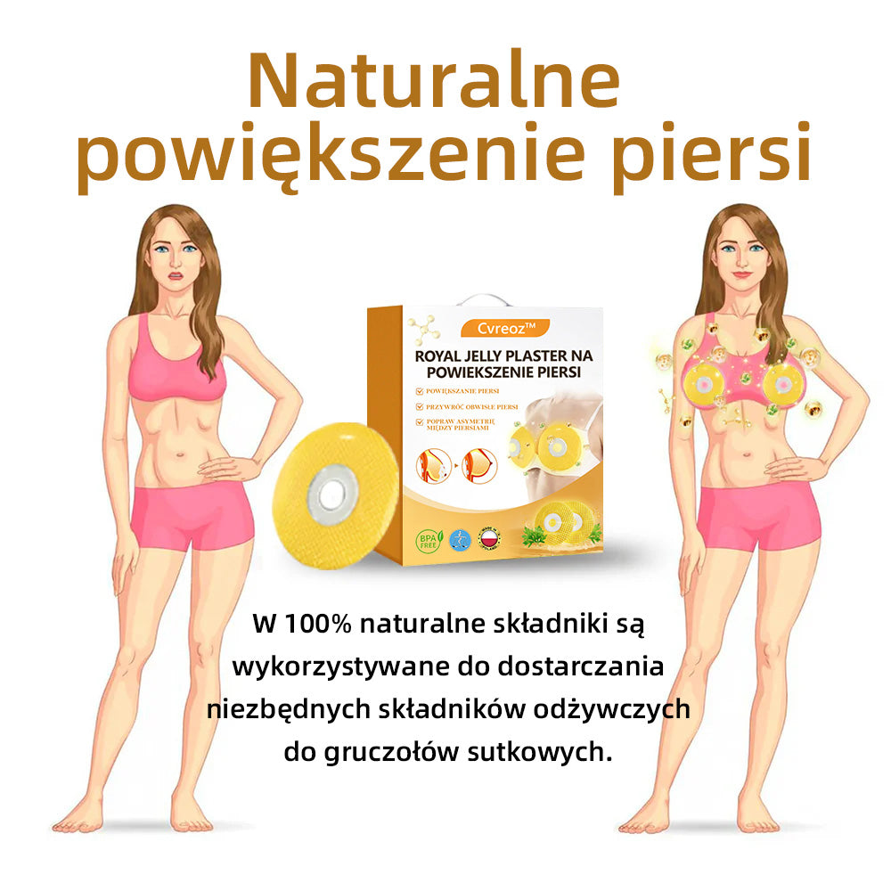 𝗖𝘃𝗿𝗲𝗼𝘇™👠 ROYAL JELLY PLASTER NA POWIEKSZENIE PIERSI  🌟Ograniczony czas 80% zniżki